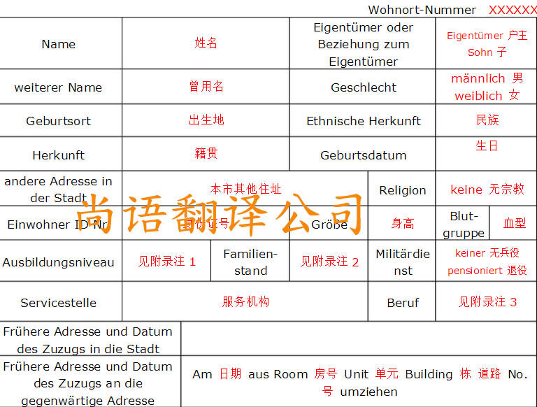 戶口本翻譯公司收費標準是什么？